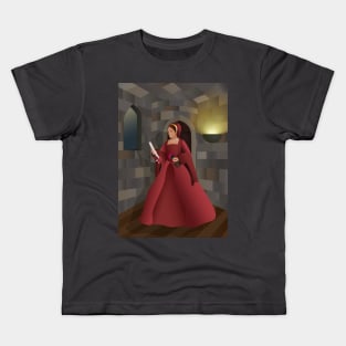 Anne Boleyn Kids T-Shirt